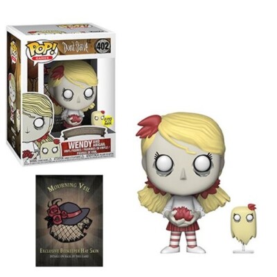 Funko Pop Wendy and Abigail #402 Don't Starve Games Vinyl Figure VAULTED