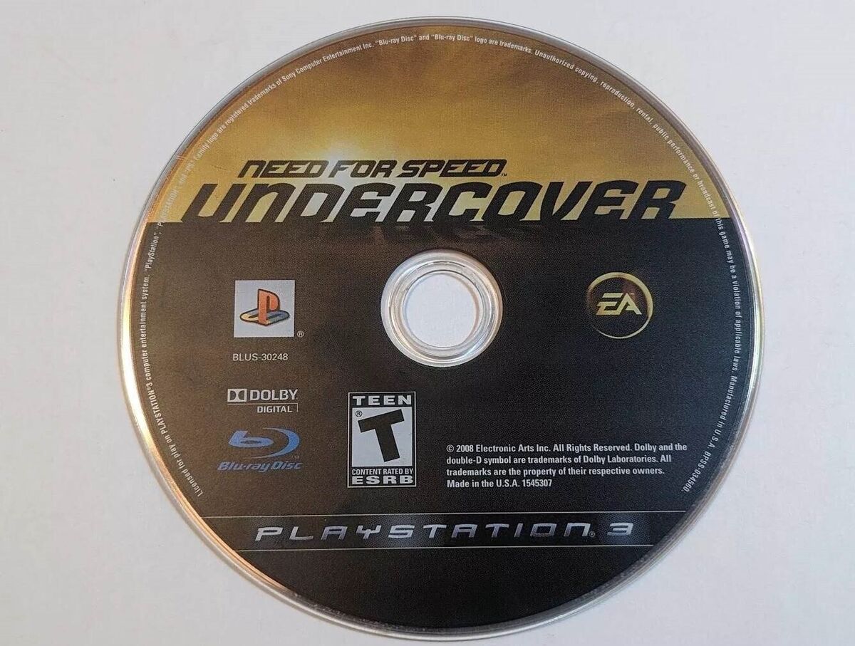 Need For Speed Undercover (Playstation 3) *Disc Only* Games Need For Speed Undercover (Playstation 3) *Disc Only* Games