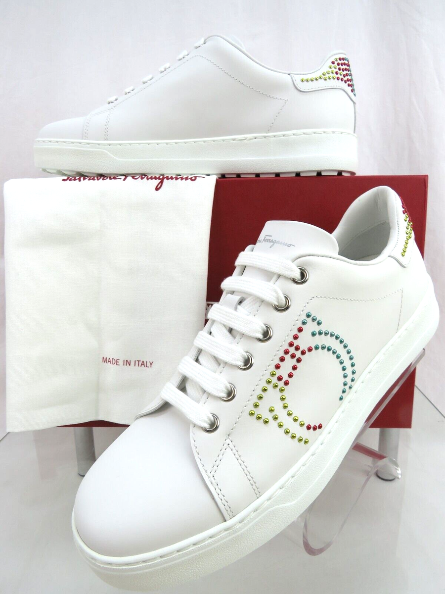 【送料&関税込】Ferragamo dania White Leather Sneakers $_57.PNG?set_id=880000500F