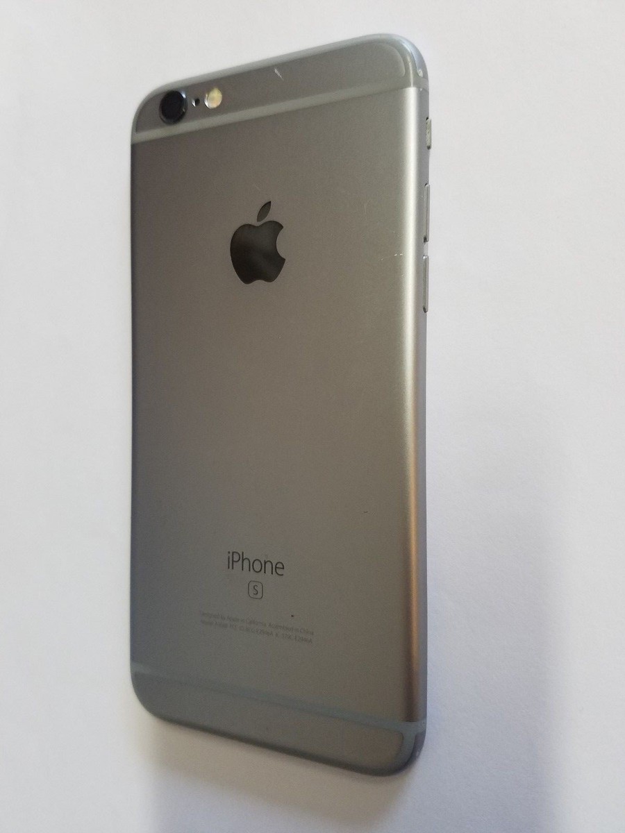 コンピュータ・IT iPhone 6s Genuine Iphone 6S Gray Frame Back Cover Housing Power Button i