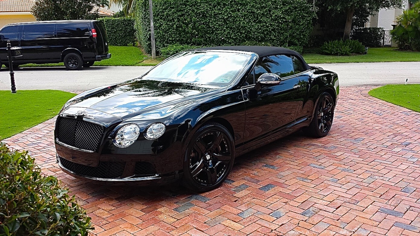 Set Black Factory Bentley Wheels OEM Mulliner 21 inch Flying Spur Continental GT