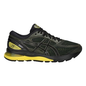 asics gel nimbus 21 black lemon