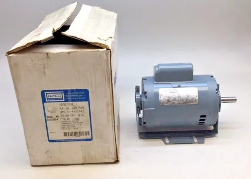 Fasco D6084 Motor 1/2 HP 115/208-230V 60HZ 1725 RPM 1 Speed