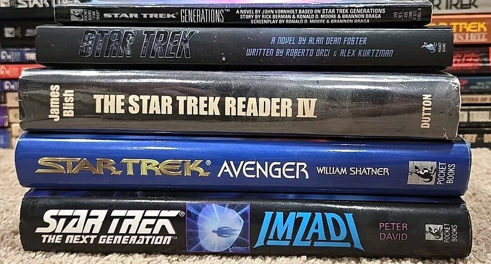 Huge Vintage Star Trek Book Lot (67) eBay
