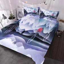 Bottleneck Sky 3D Printing Duvet Quilt Doona Covers Pillow Case Bedding Sets