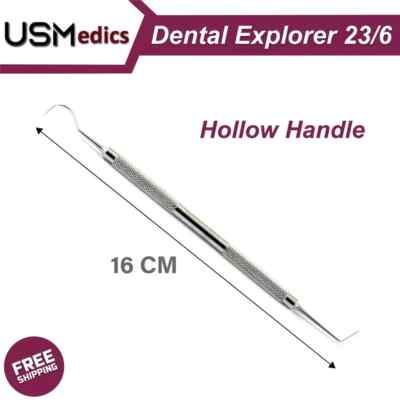 Dentale Esploratore 6/23 Sonda Endodontica Rimozione Tartaro