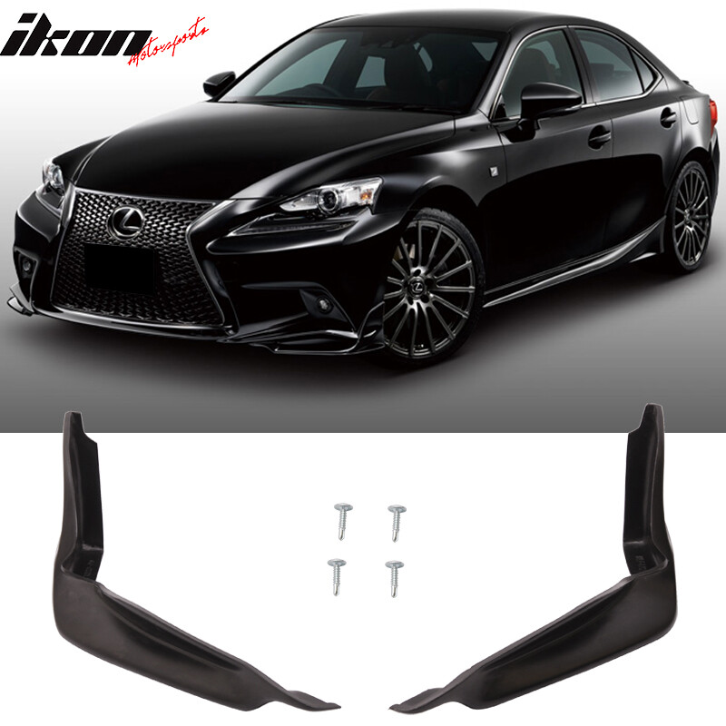 Fits 14-16 Lexus IS250 F Sport TRD Style Front Bumper Lip