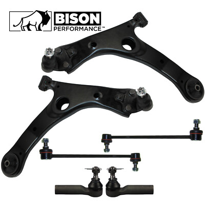 6-Piece Front Lower Control Arm & Sway Bar Kit For Kia Sportage & Hyundai Tucson
