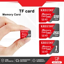 Memory Card For Micro SD Card 32GB 64GB 128GB 256GB High Speed Class 10 TF Card