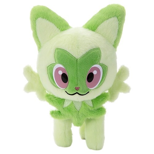 Pokemon Get Plush Sprigatito I chose you! H22cm NEW JAPAN - Picture 1 of 3