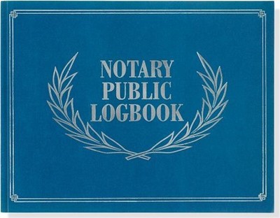 Notary Public Logbook (Hardback or Cased Book)