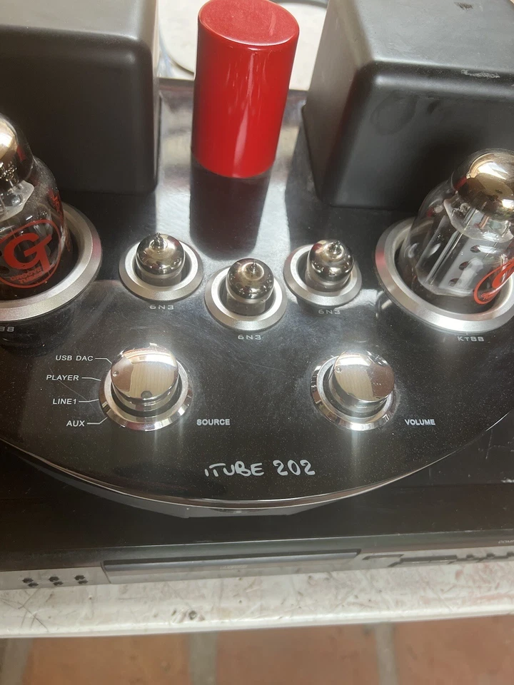 Fatman iTube202 amplificador de tubo integrado de un solo extremo con entrada USB DAC Foto 4 de 4