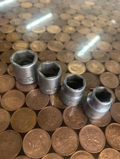 S-K  4 Piece 3/8 Drive Shallow Socket Set SAE Made In USA