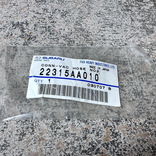 OEM NEW Baja Forester Impreza Legacy Outback Vacuum Hose Connector 22315AA010 - Bild 1 von 2
