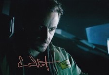 EMUN ELLIOTT signed Autogramm 20x30cm PROMETHEUS in Person autograph COA ALIEN