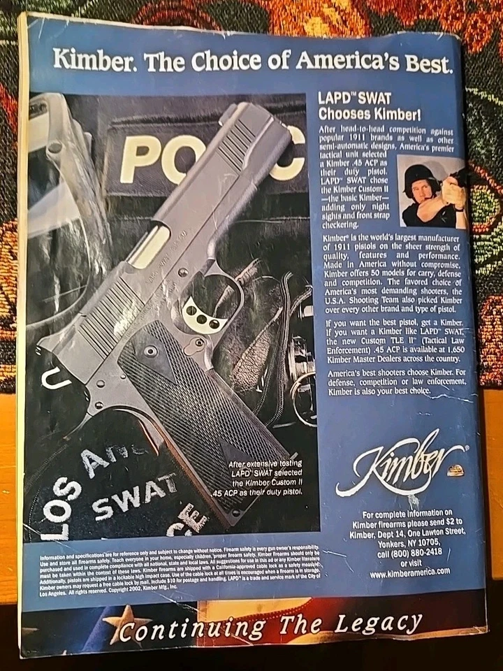 GUNS & WEAPONS For Law Enforcement Magazine, Feb 2003: Tactical Rifle Perfection Foto 2 de 4