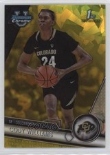 2023-24 Bowman U Chrome Sapphire Edition Yellow 18/75 Cody Williams #16 1u6