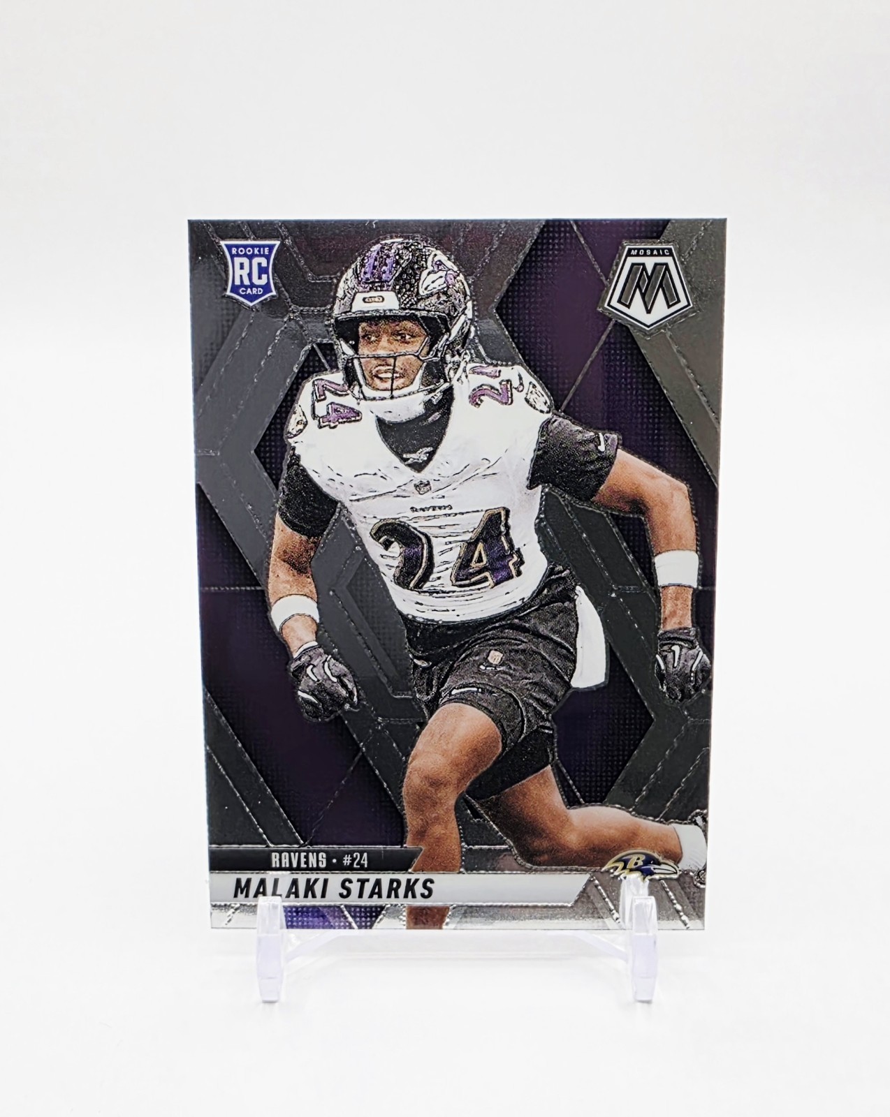 2025 Panini Mosaic Malaki Starks Rookie No. 347
