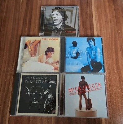 Mick Jagger - 5 CD Alben - Wandering Spirit + Primitive Cool + Goddessinthedo...