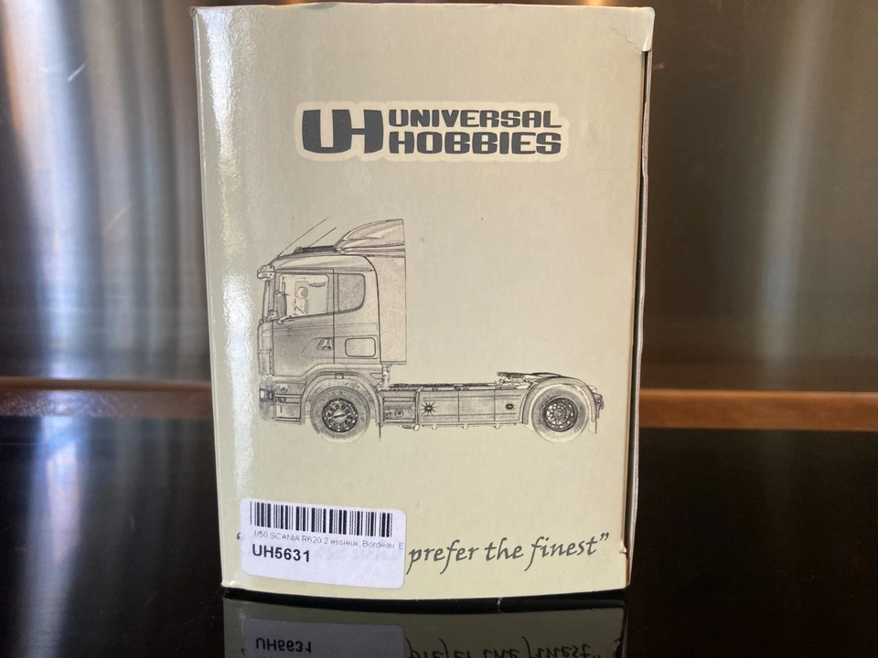 Camion Scania R620 Merlot red one of 1000 1/50 Universal Hobbies - Photo 4/4