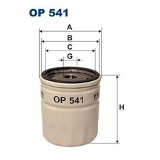 Filtron Ölfilter 781034 OP541 650389 7984937 90421982 90183727 90499145