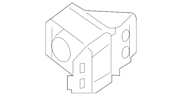 Original Nissan Altima 2007-2018 - Soporte de montaje de silenciador trasero 20651-JA000 Foto 2 de 3