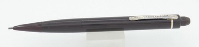 Eversharp Skyline Demi Press Clip Burgundy & Gold 1.1mm Pencil - 1940's