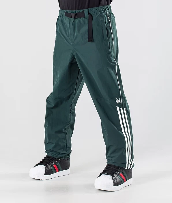 Adidas Mobility Ski Snowboard Pants Green / White FJ7497 - XS