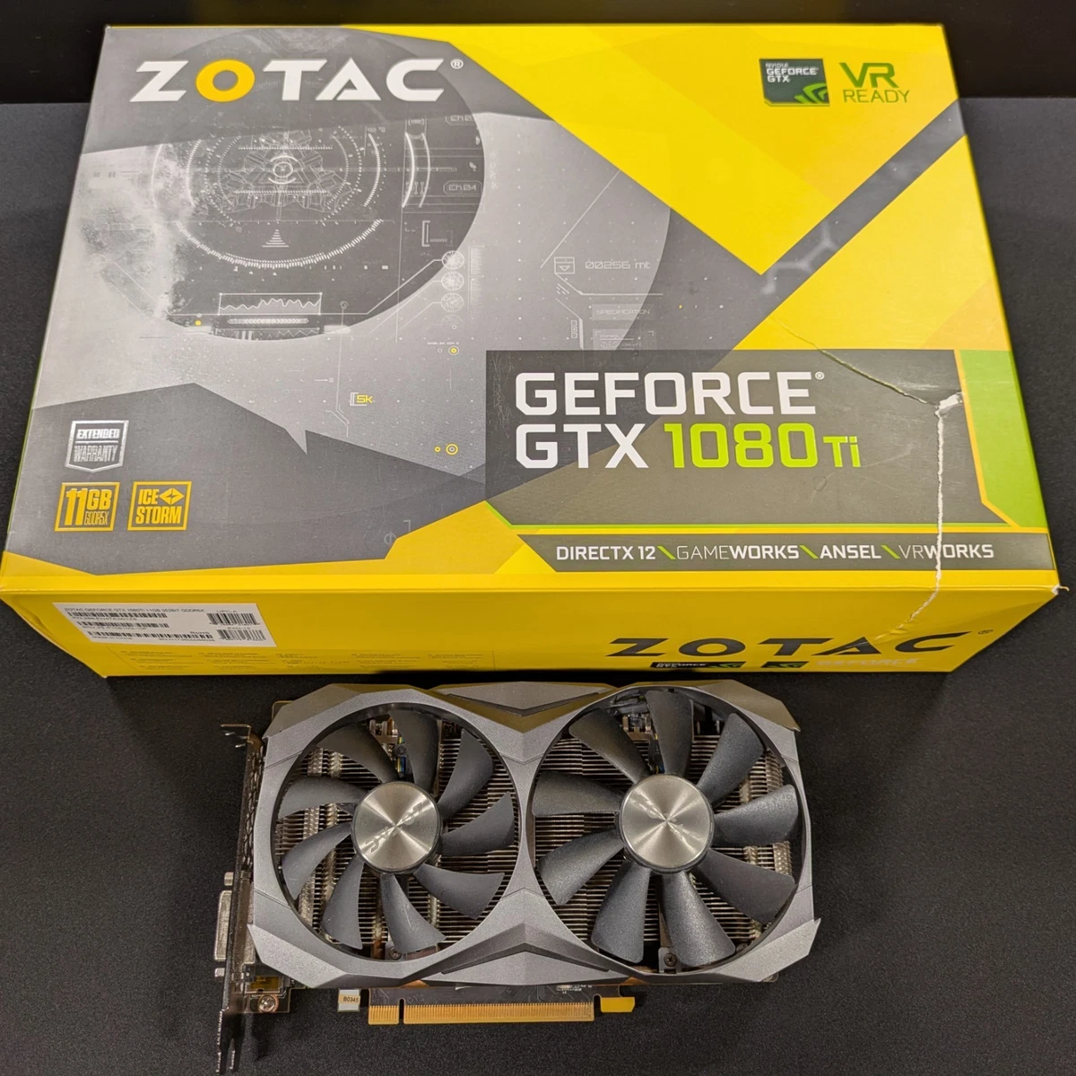 ZOTAC NVIDIA GeForce GTX 1080 Ti Computer Graphics Cards for sale