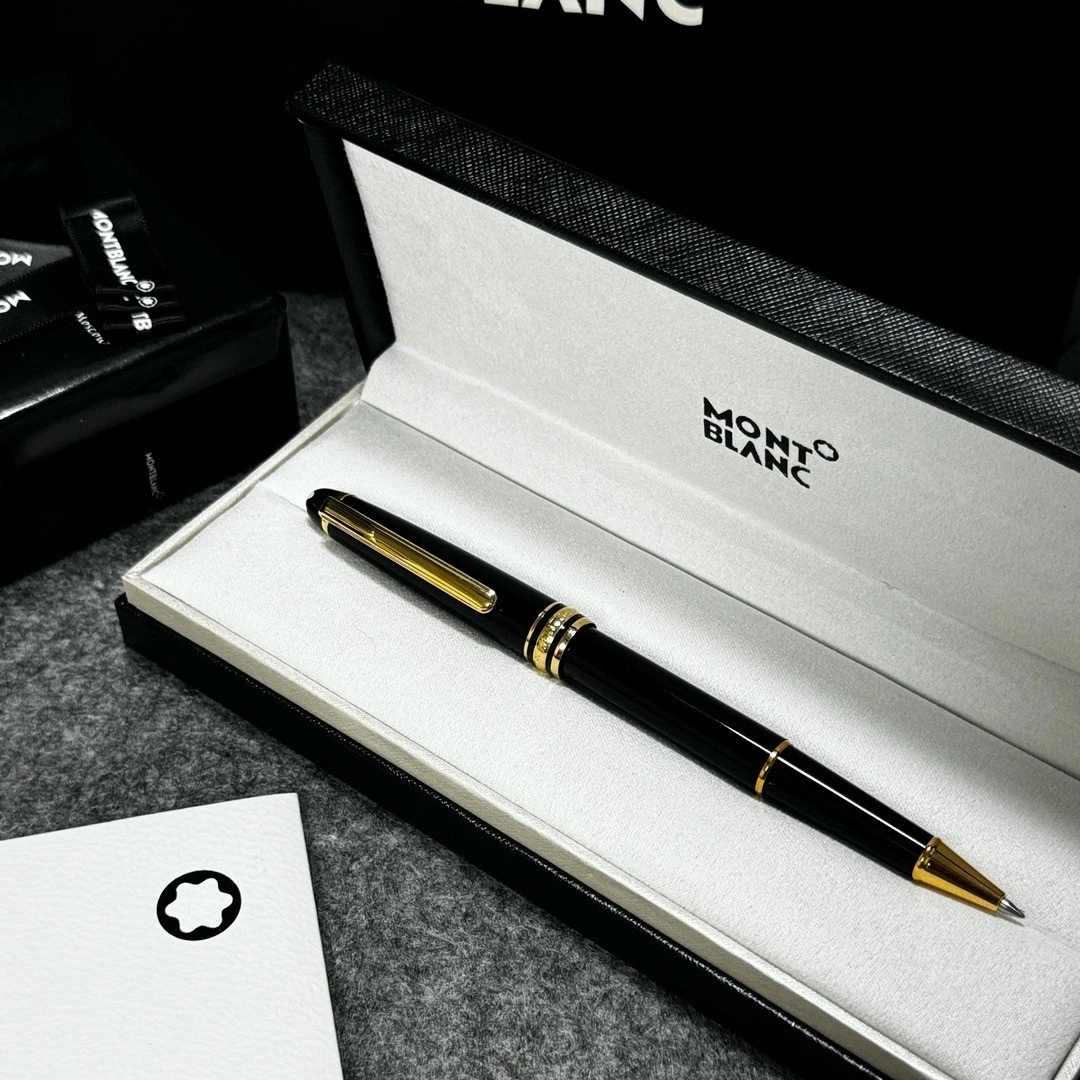 Montblanc Meisterstück Classique 163R Black Gold Rollerball Pen