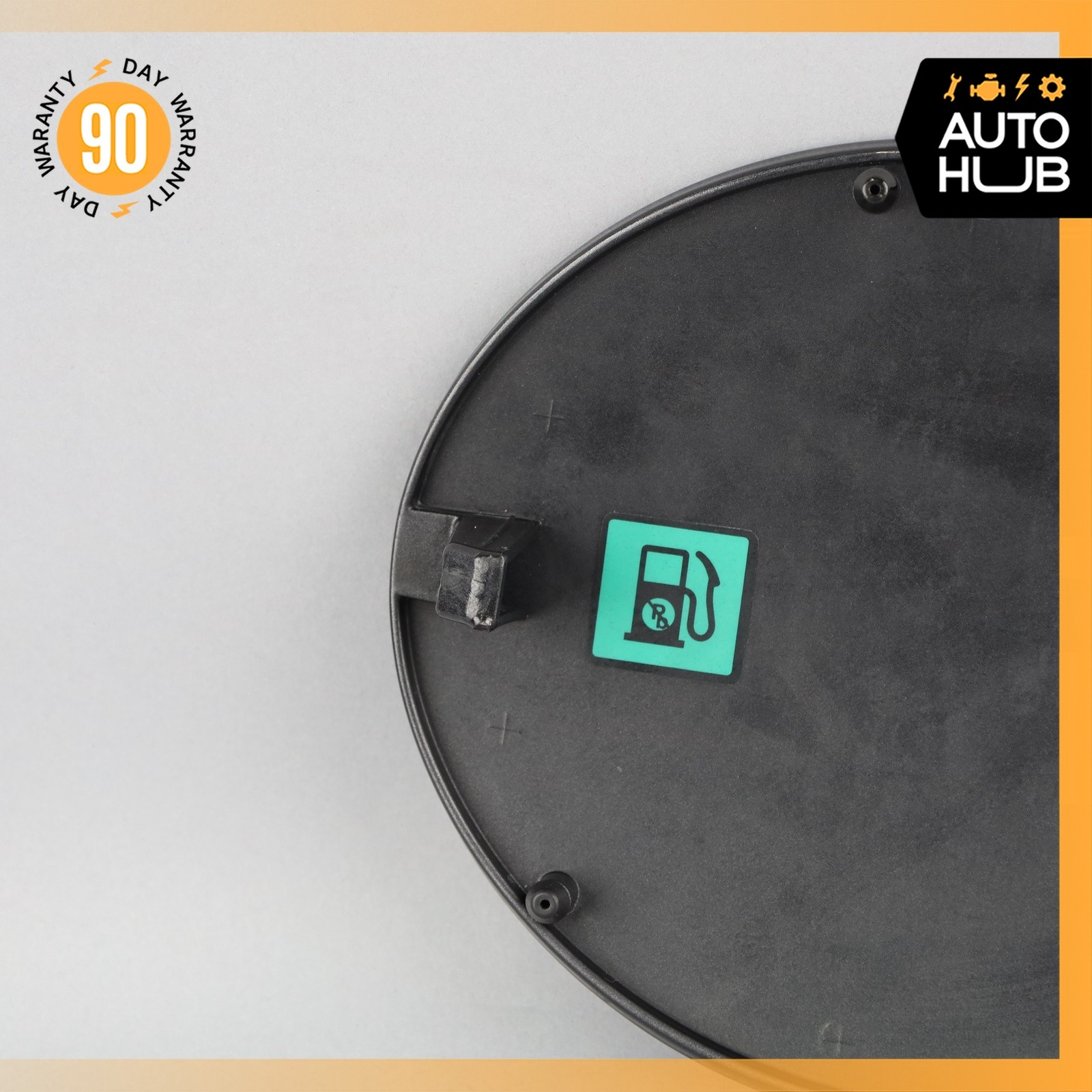 08-19 Maserati GranTurismo M145 Fuel Gas Tank Lid Door Cover Beige OEM 74k