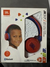 JBL JR310BT Kids Wireless Bluetooth On-Ear Headphones - Red
