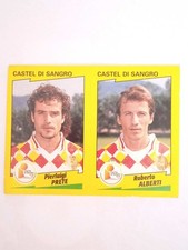 FIGURINA CALCIATORI PANINI 1996/97 NUMERO 400 PRETE CASTEL DI SANGRO