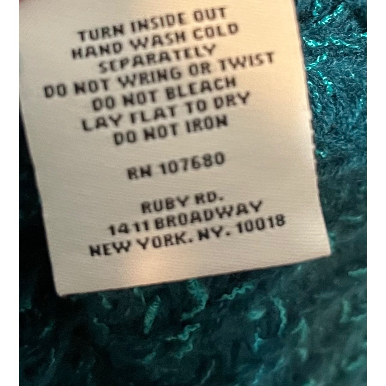 Ruby Rd. Teal Green Knit Open Front Sleeveless Ca… - image 7