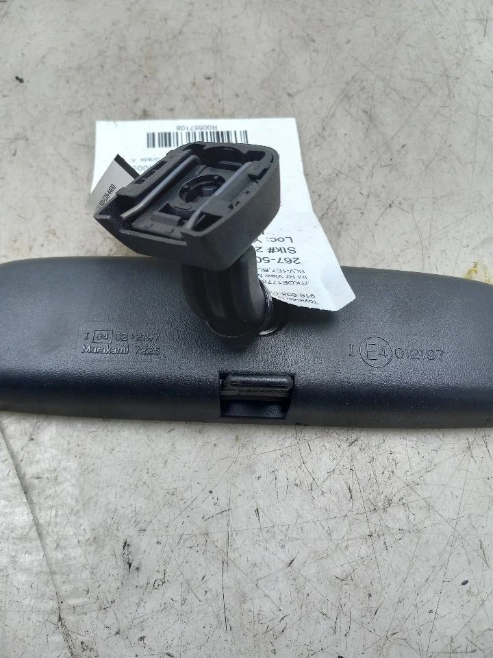 04-09 11-22 ESPEJO RETROVISOR TOYOTA PRIUS NEGRO Foto 3 de 4