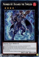 RA02-EN037 Number 60: Dugares the Timeless : Secret Rare 1st Edition YuGiOh Card