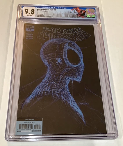 THE AMAZING SPIDER-MAN #55 (#856) Third Printing CGC 9.8 * Classic Gleason Cover
