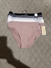 Danskin Intimate 5pk Multicolor Seamless Hipster Panties. Sz. XL. NWT