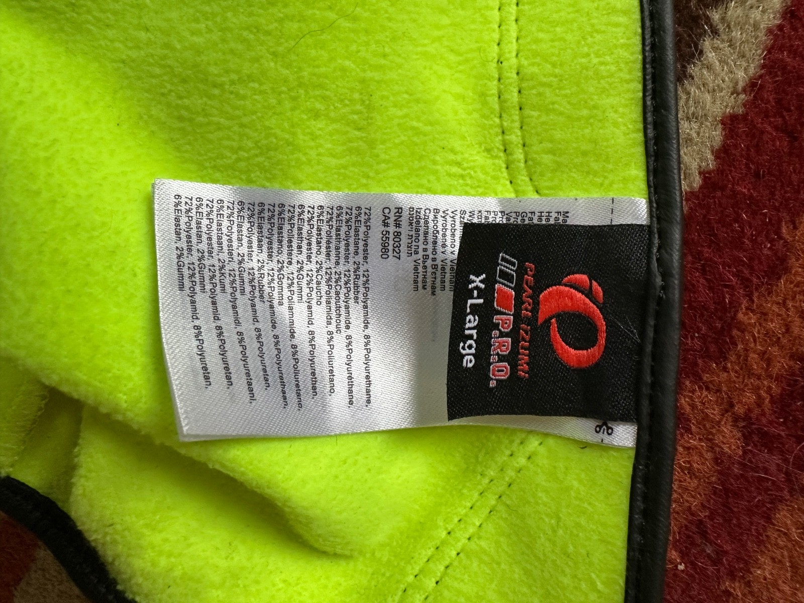 Pearl Izumi  Pro Softshell cycling Shoe covers XL neon yellow