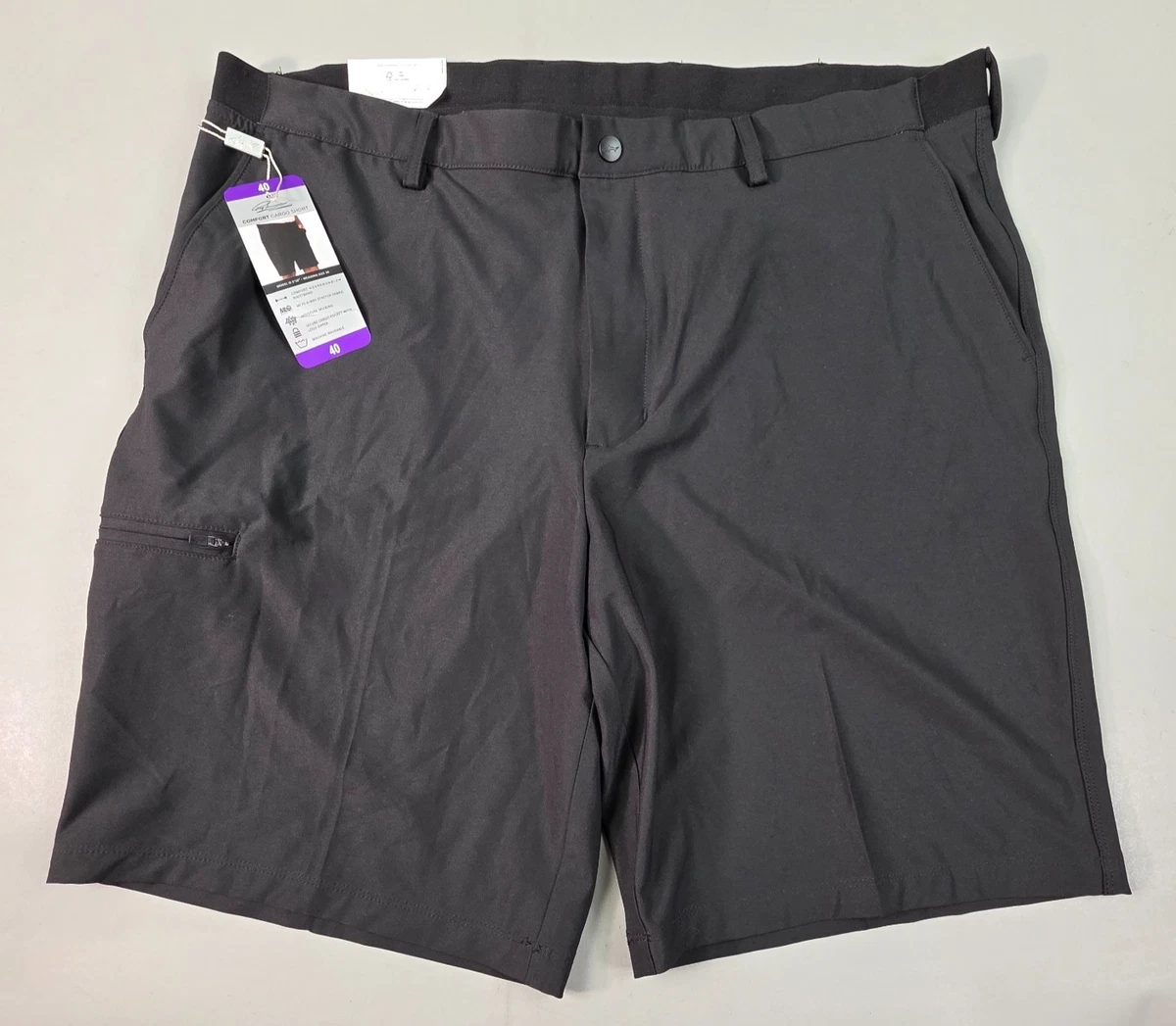 Short Greg Norman Homme Taille 40 - Marron Kaki, Golf Et Training
