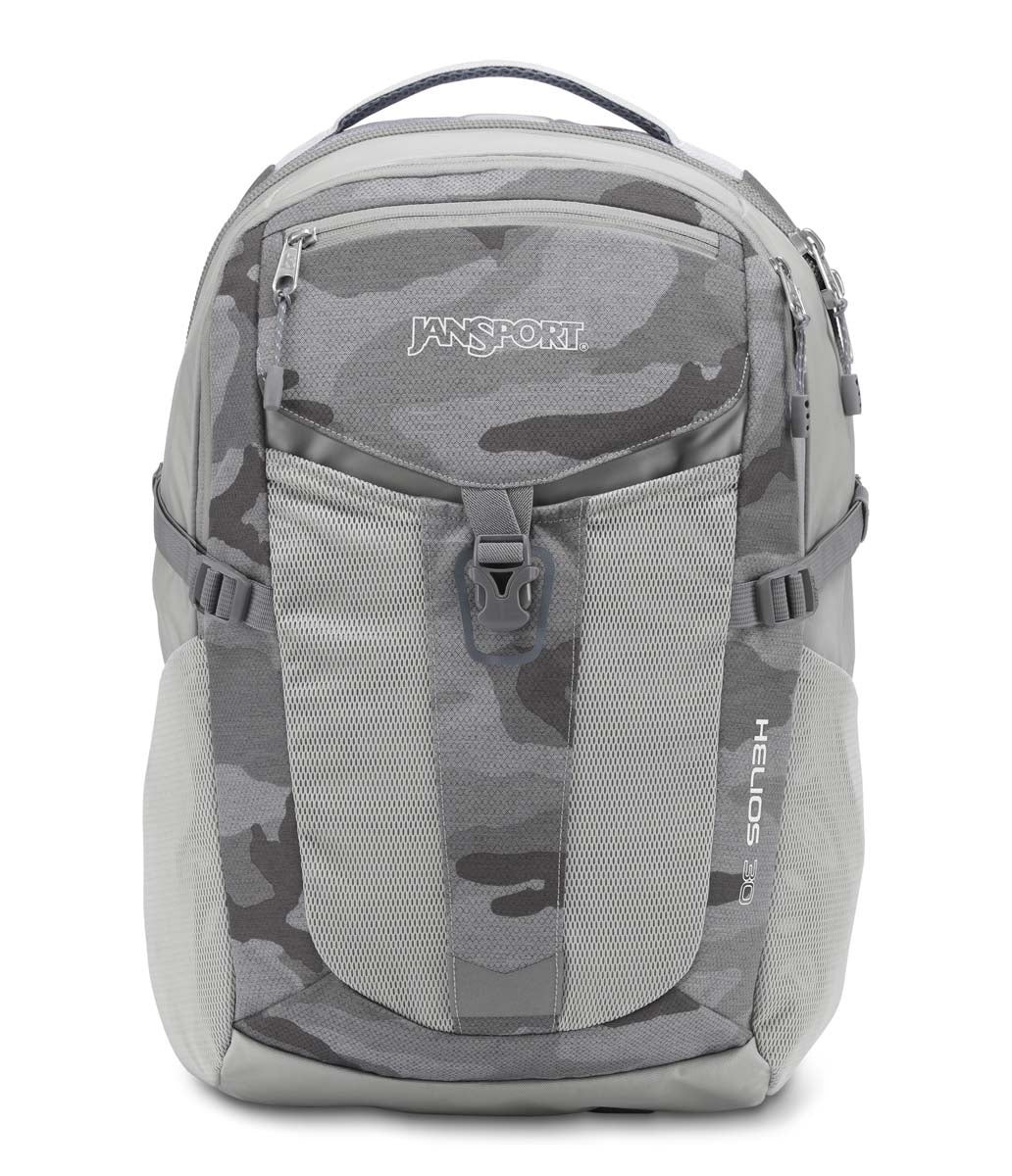 NEW JANSPORT HELIOS 30 ARTIC CAMO GREY  BACKPACK