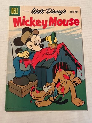 1959 Dell Mickey Mouse #65 Comic Book /A323