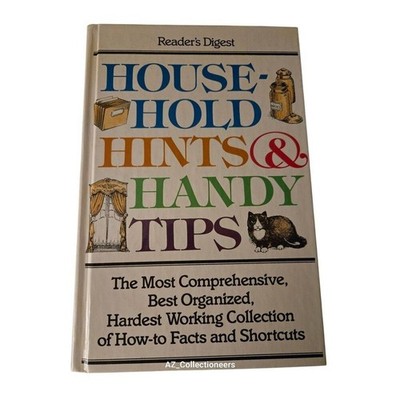 House-hold hints & handy tips by reader's Digest - isbn 0895772760