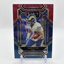 2021 Select Base Club Level Tri-Color Prizm SP /149 #299 Jake Funk