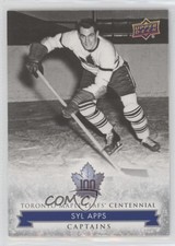 2017 Upper Deck Toronto Maple Leafs Centennial Captains Syl Apps #103 HOF td8