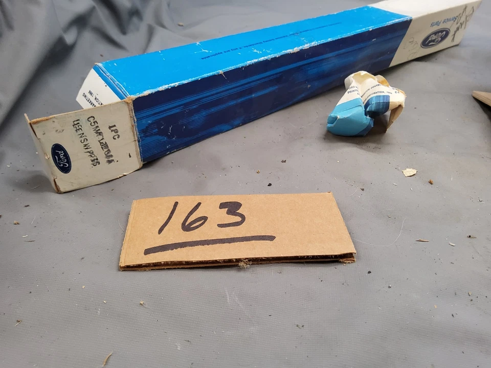 NOS 1965 MERCURY MONTEREY MARAUDER MARQUIS PARKLANE LENTE DE LÂMPADA DE ESTACIONAMENTO - Imagem 3 de 3