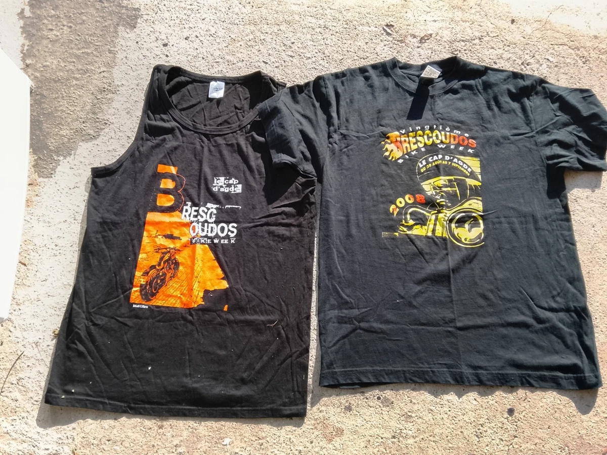T-shirt Harley-Davidson Homme Taille L - Occasion Très Bon État