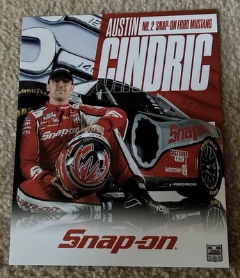 Nascar Driver #2 Austin Cindric Snap-on 2026 Postcard
