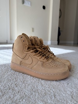 Nike Air Force 1 High Flax 2015 806403-200 Men s Size 8