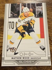 2025-26 Upper Deck #OG-45 Matthew Wood O-Pee-Chee Glossy
